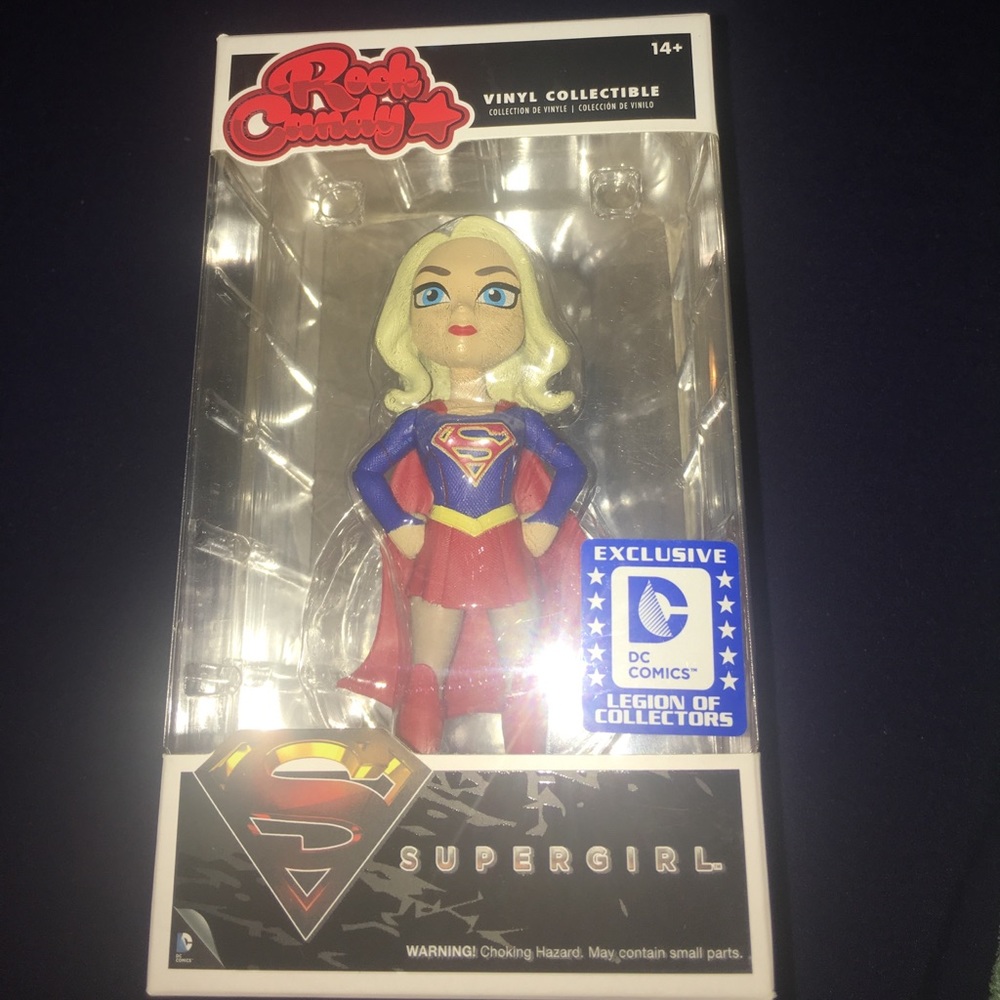 Rock candy supergirl collectible