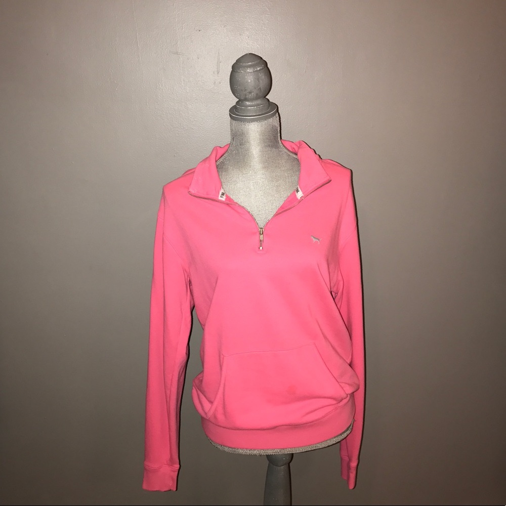 victoria secret PINK half zip