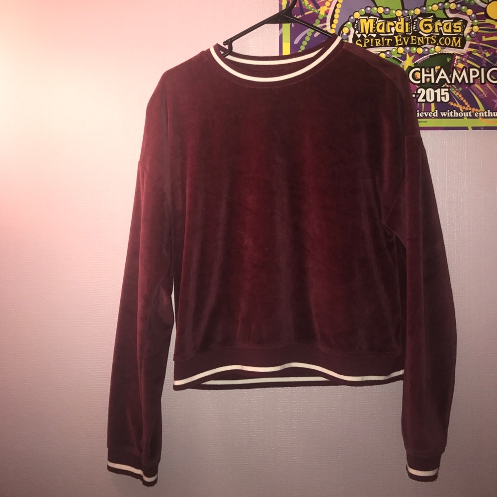 Kendall & Kylie velvet long sleeve