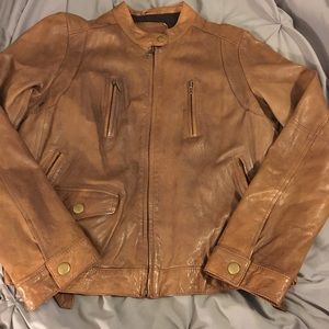 Leather jacket