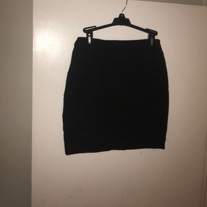 Black tight skirt size 2