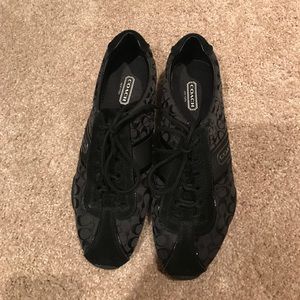 COACH "all black sneaker"