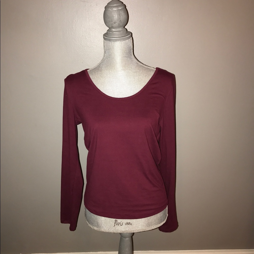 plain long sleeve tee