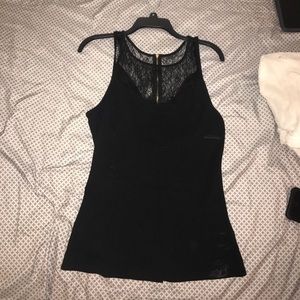 Black express top size small