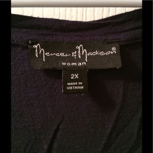 mercer & madison Tops - Dark Blue T-shirt mercer & madison Tops - Dark Blue T-shirt