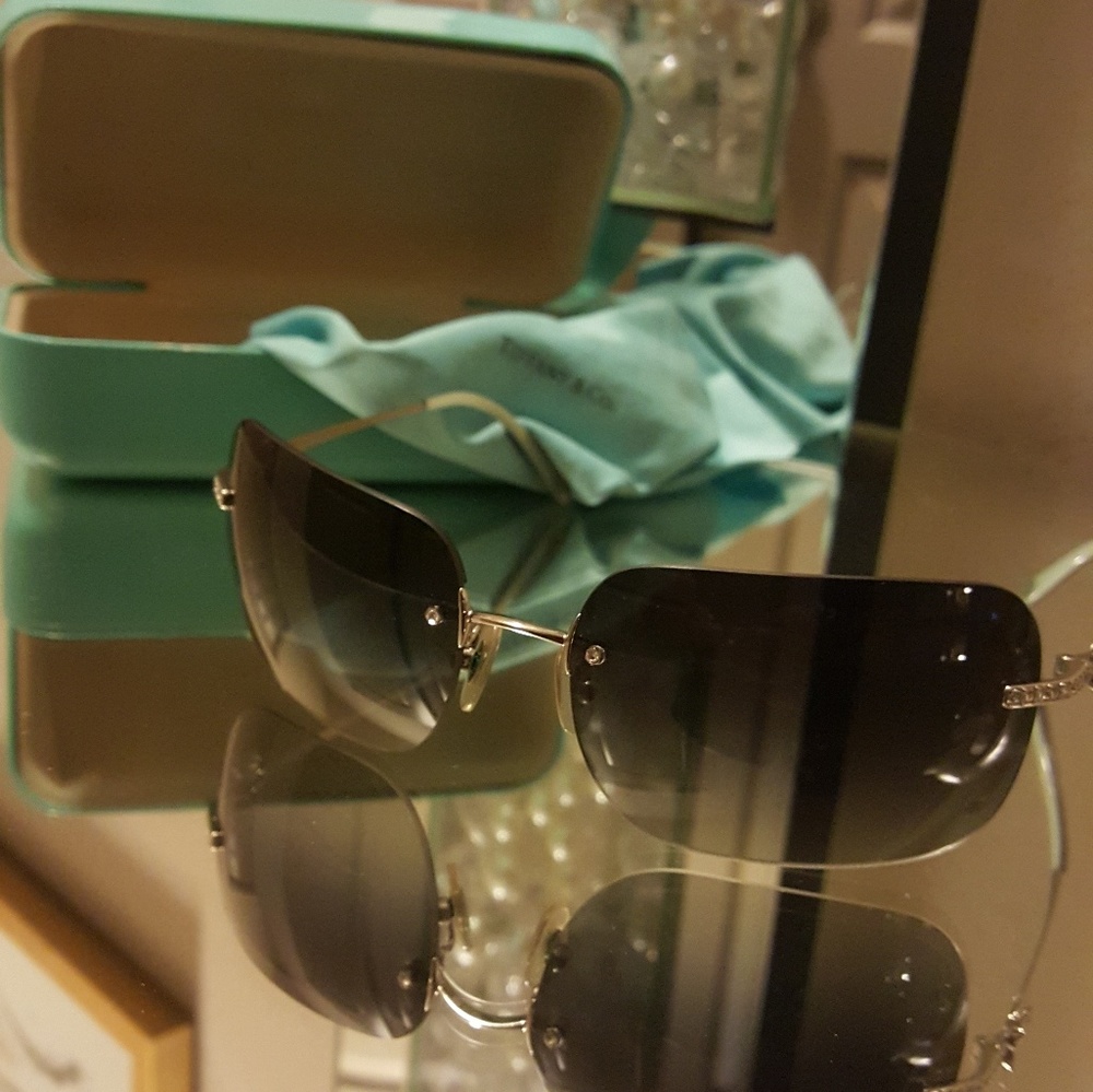 Tiffany & Co the rimless sunglasses