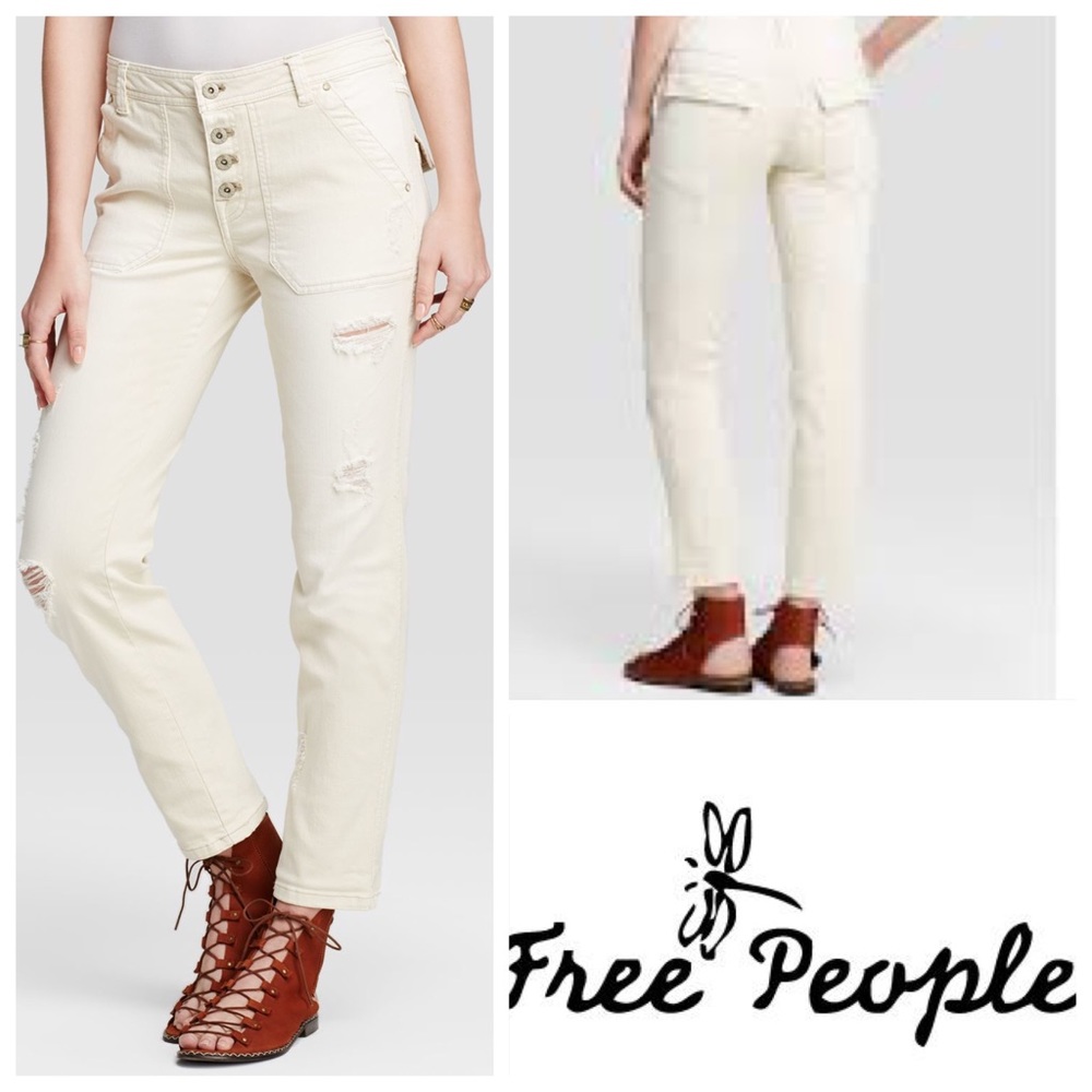 🆕Free People Women's Mountaineer Denim - Picture 1 of 7