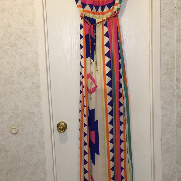 Strapless maxi dress - Picture 2 of 8