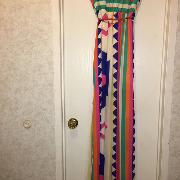 Strapless maxi dress - Picture 7 of 8