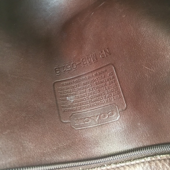 Coach Hamptons leather travel backpack main image 8