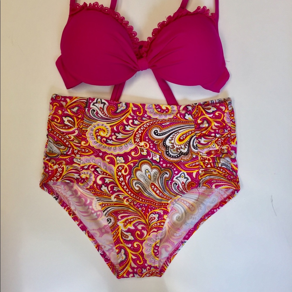 High waisted bikini set - Picture 2 of 3