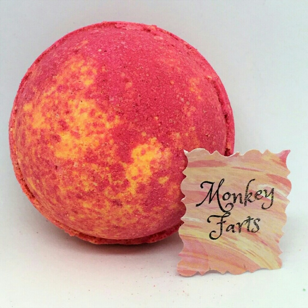 Monkey Farts - Jumbo Bath Bomb