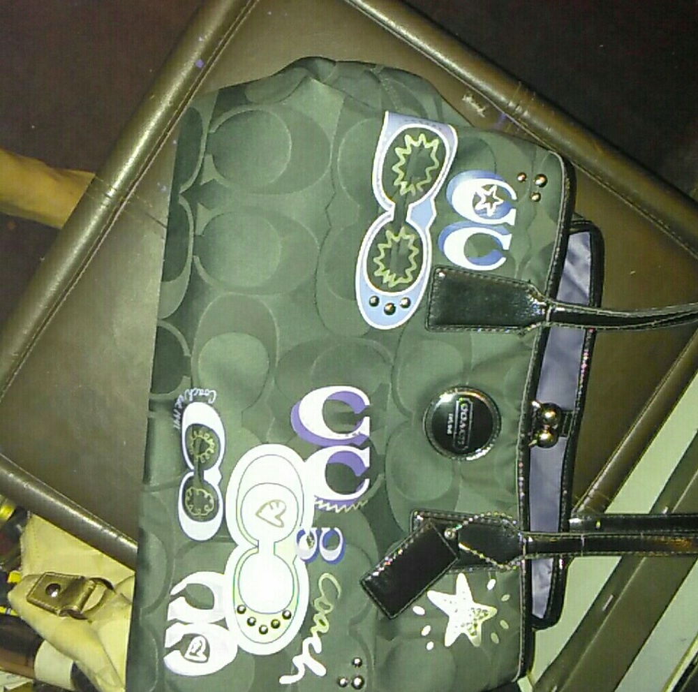 Coach purse n back pack/ wallet
