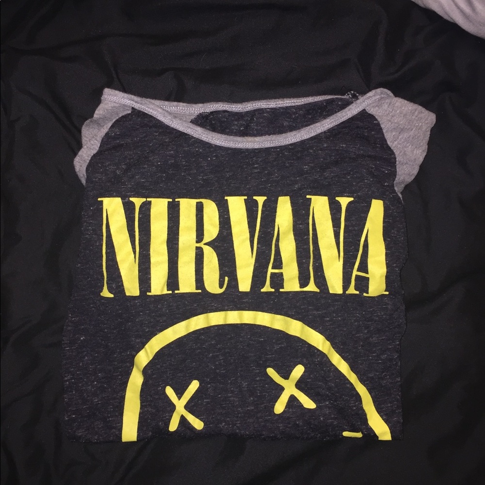 Nirvana quarter sleeve tee