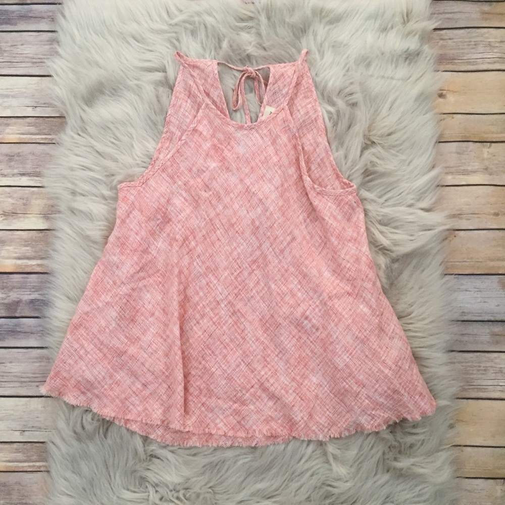 ✨Anthropologie✨ Cloth&Stone pink tank Sz S