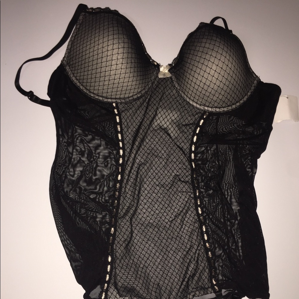 Sexy black and Nude babydoll lingerie