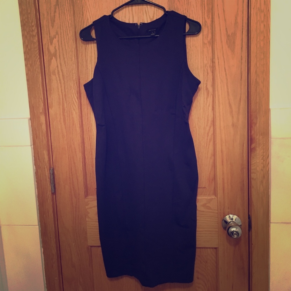 Seamed sheath dress