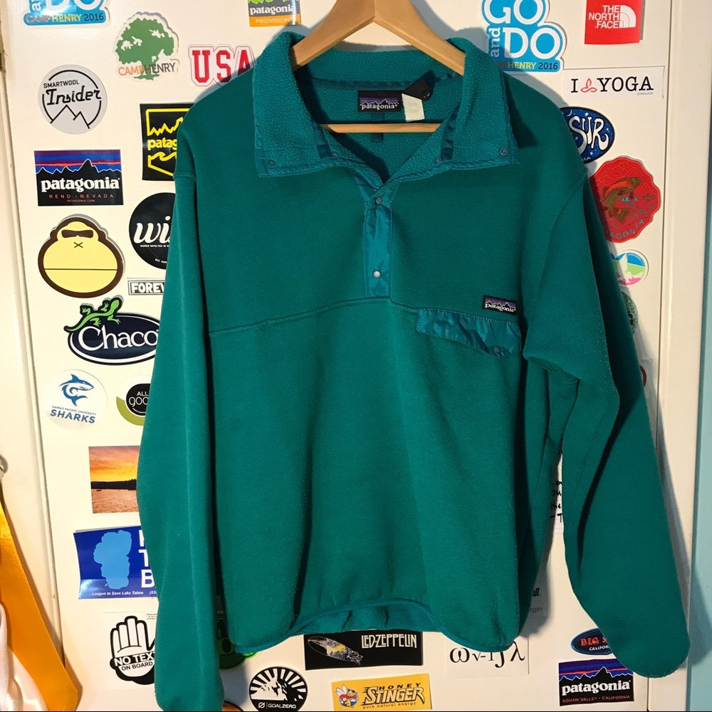 Old School Patagonia Fleece Pullover