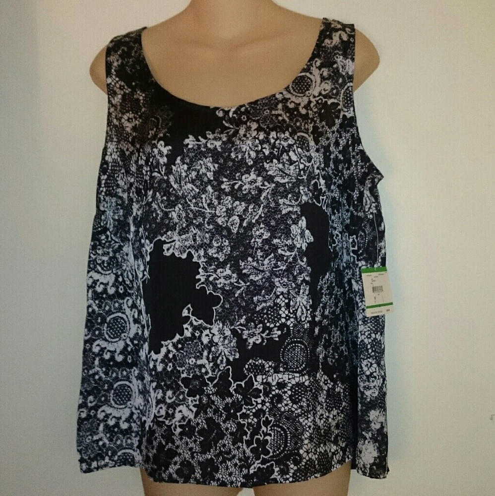 Anne Klein Large Suit Separates Dressy Tank Top