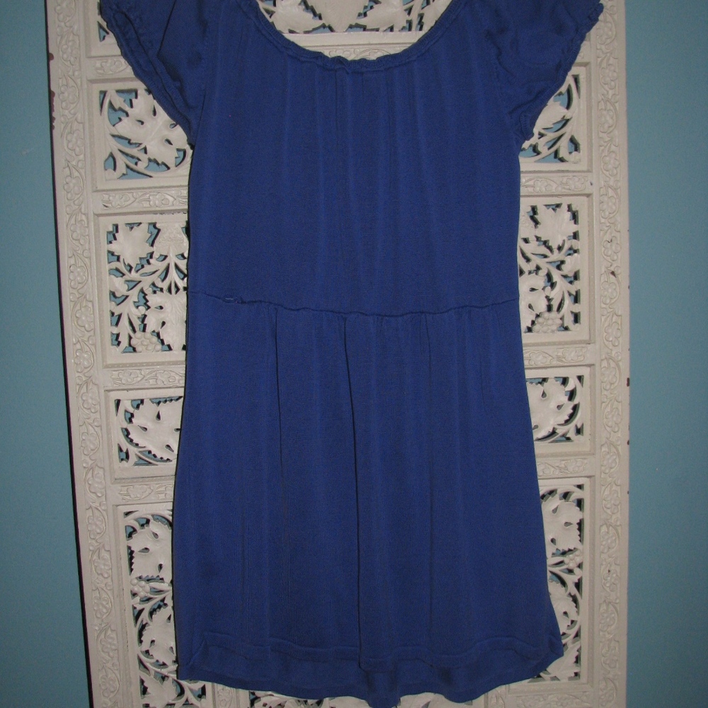 I.N.C blue woven top