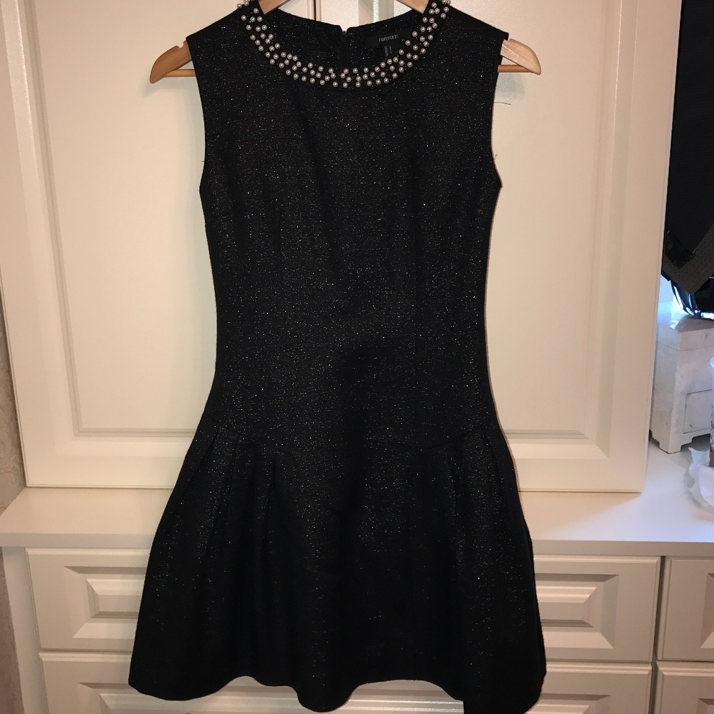Forever 21 Black Mini Dress