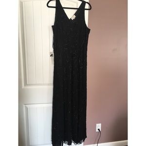 Tan-Chho Black Cocktail Dress Size XL
