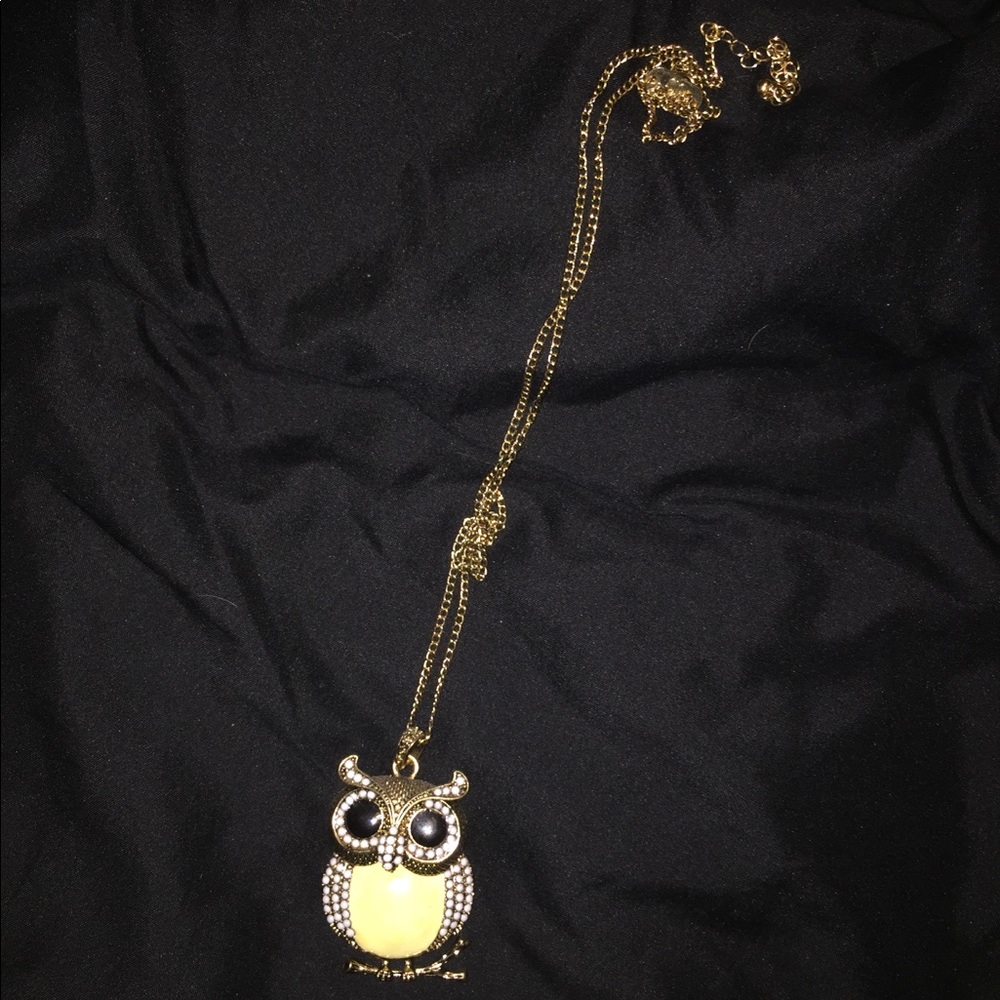 Cute lil owl necklace