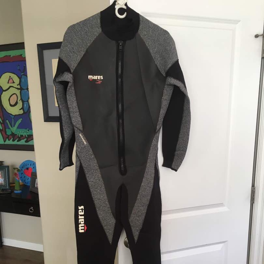 Neoprene suit!