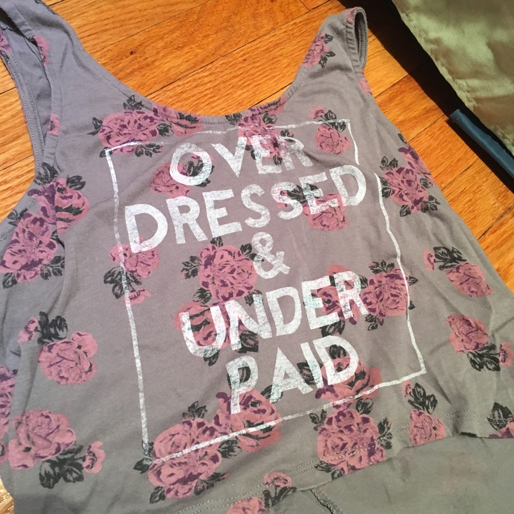 Floral tank top