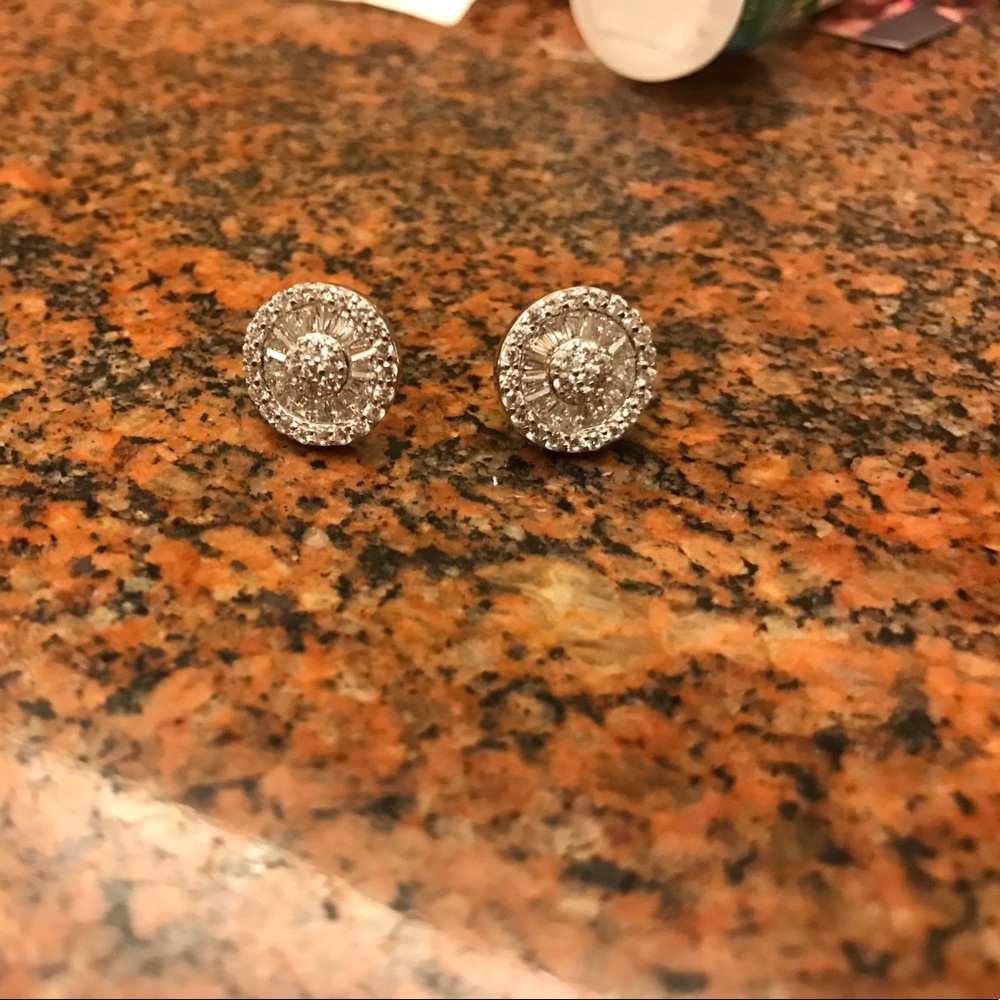 CZ earrings