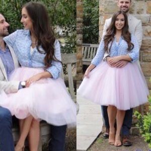 7 layer tulle midi skirt