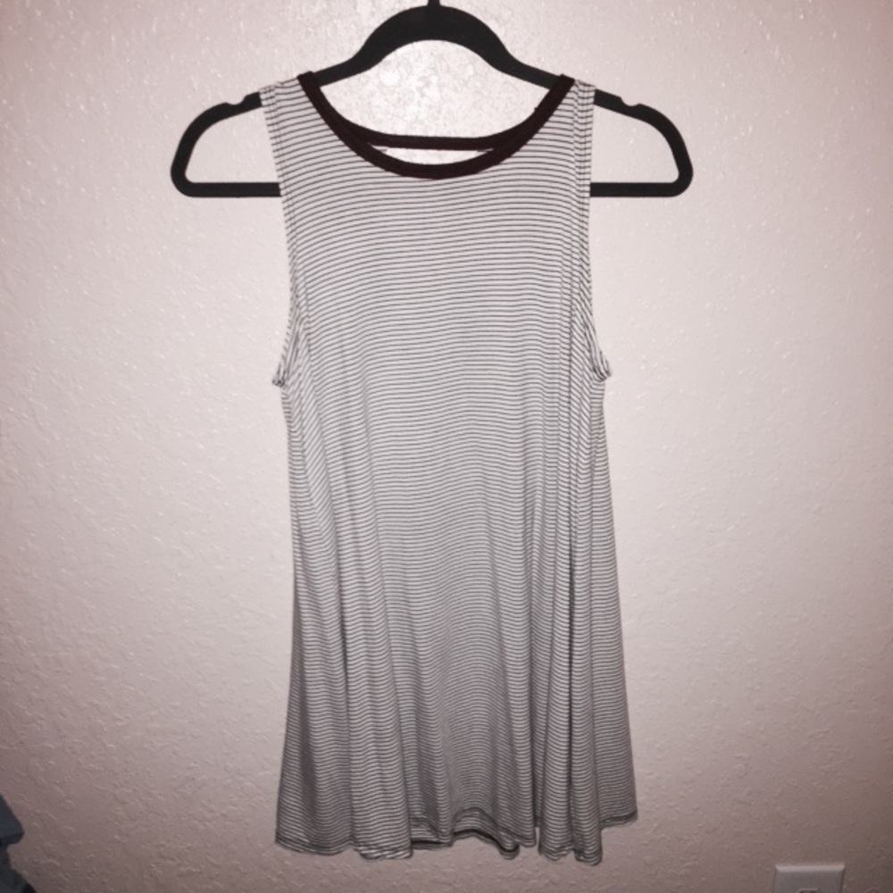 Soprano Striped Tunic Dress