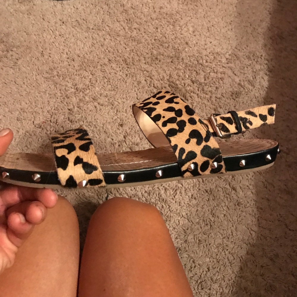 Leopard Strappy sandals