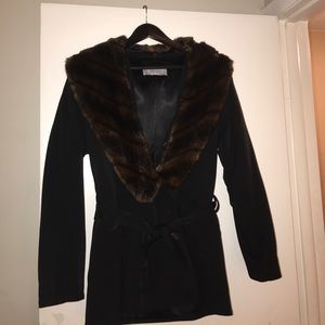 Black coat size medium