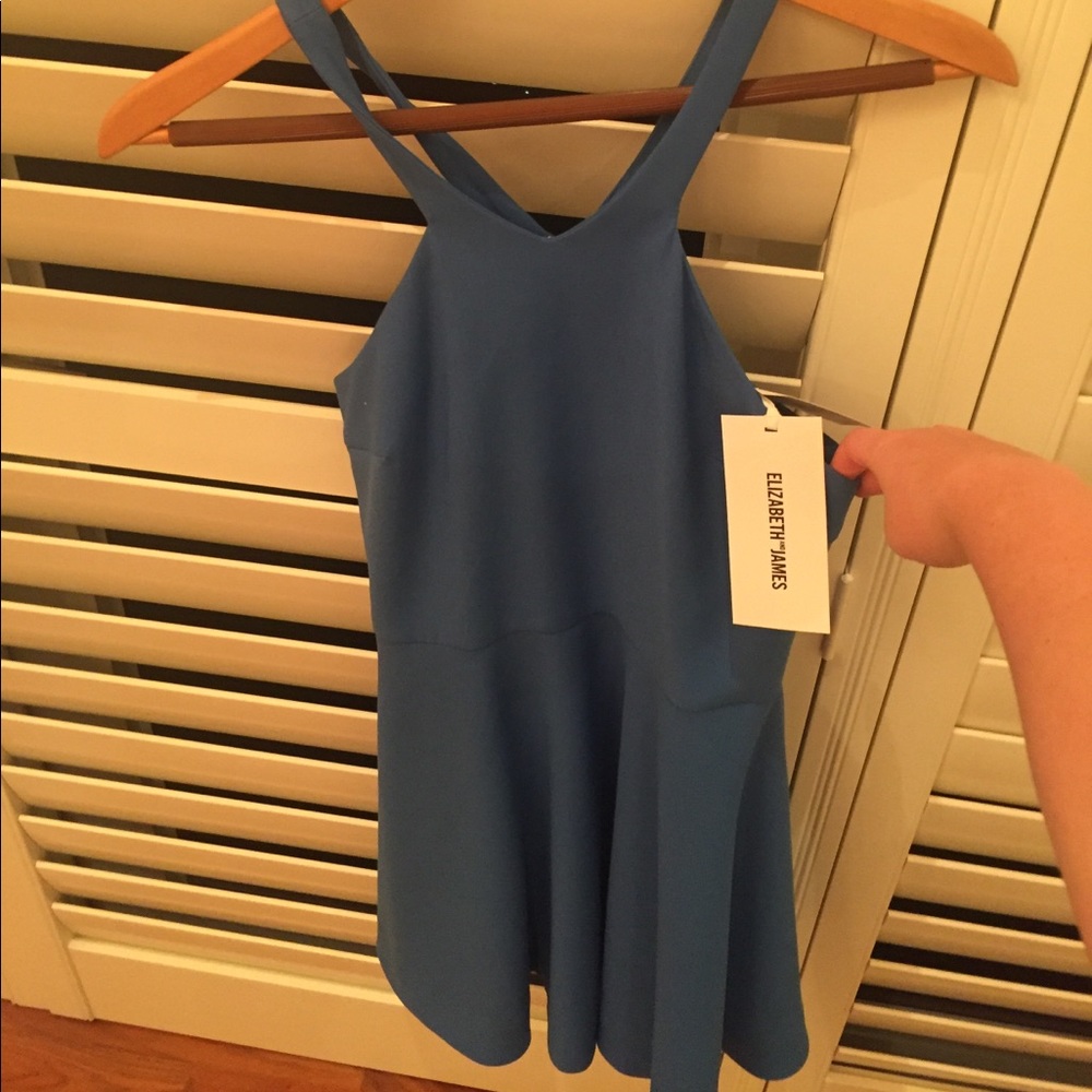 Blue dress
