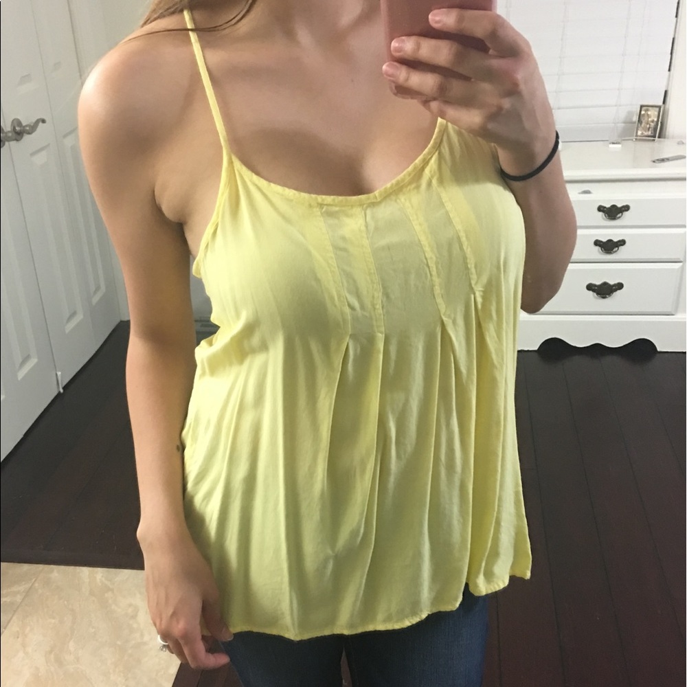 Yellow tank top