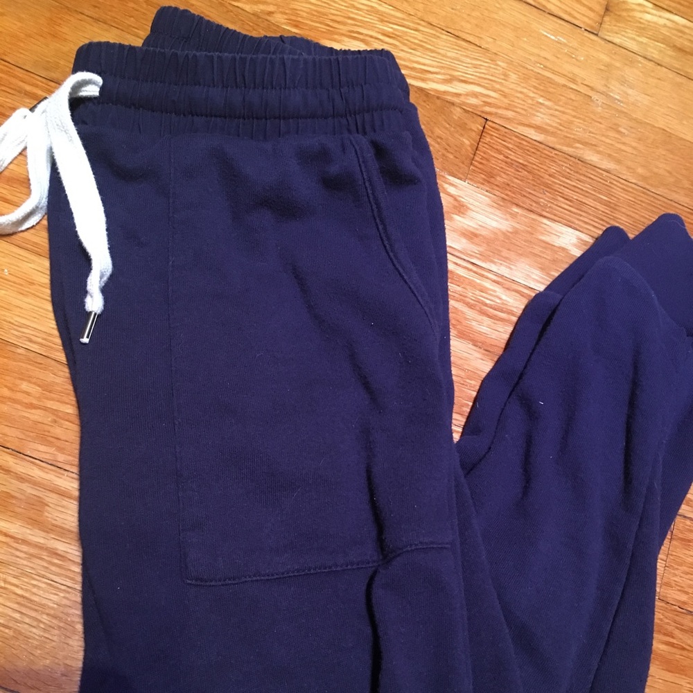 Navy joggers