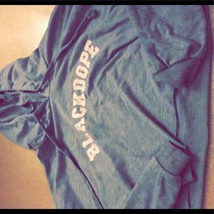 Blackdope cropped hoodie/sweatshirt