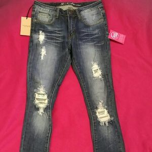 Skinny jeans from Closet Candy Boutique