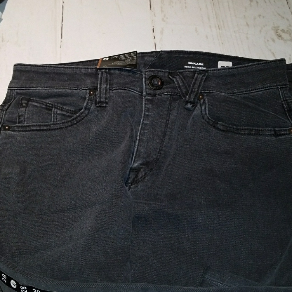 🆕Volcom Brand Jeans Kinkade Regular Straight Fit - Picture 2 of 2
