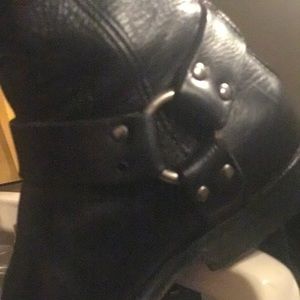 Frye Philippe Harness black Knee length boots!