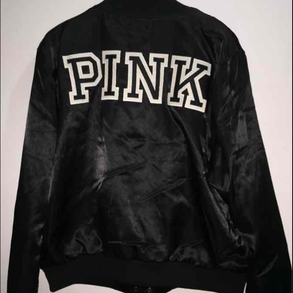 LAST ONE!!!  VS PINK BOMBER JACKET - Picture 1 of 7