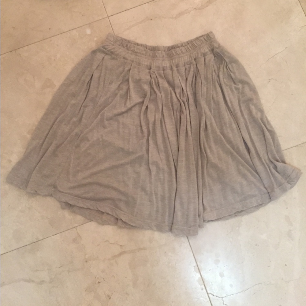 Cream skirt