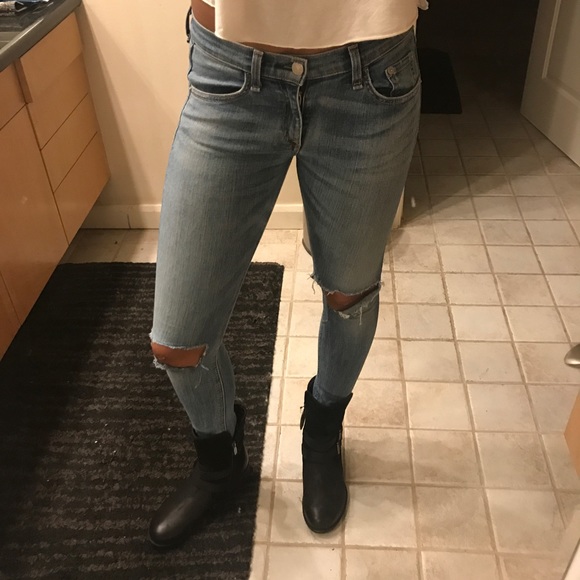 Destroyed Rag & Bone Jeans - Picture 3 of 4