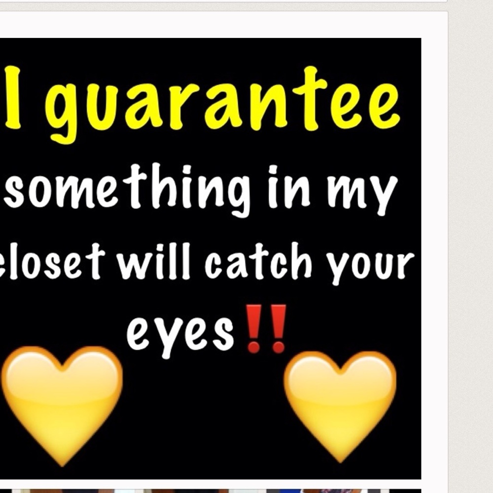 Everything must go ladies ☺️