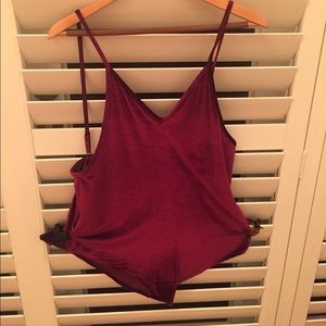 Velvet romper