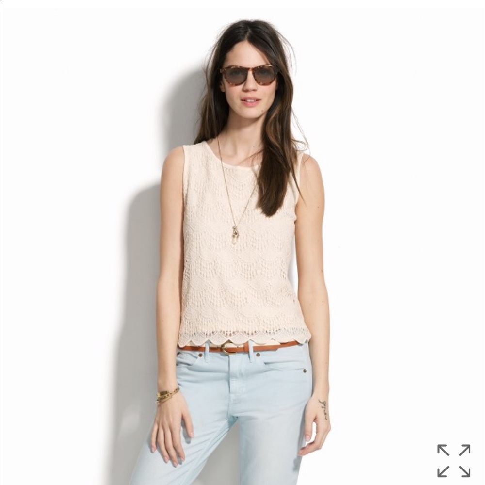 Madewell Soft Lace Tank