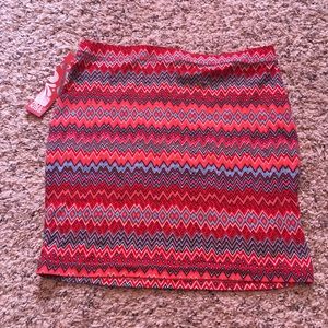 Stretchy body con mini skirt