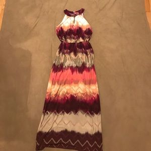 Maxi evening dress