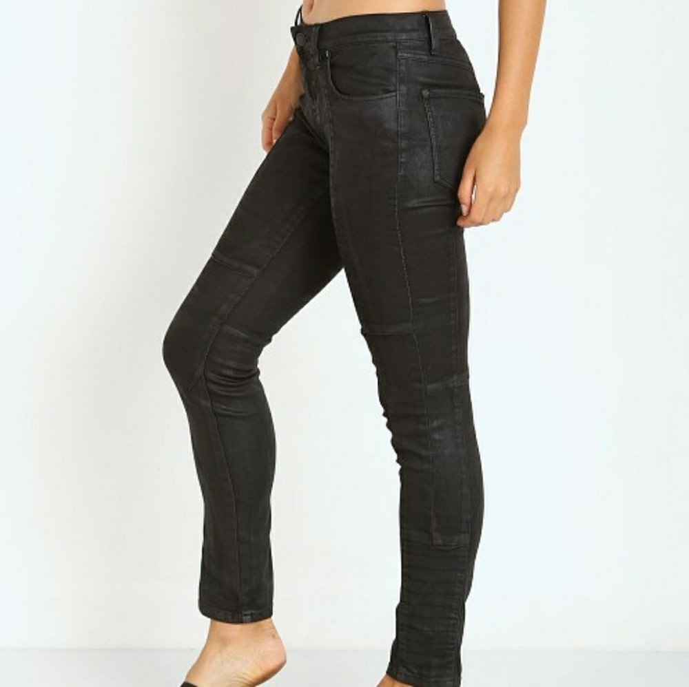 🆕Free People Coated Low Rise Jillian Skinny Pant - Picture 3 of 8